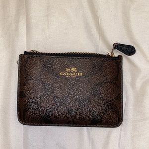 coach keychain wallet